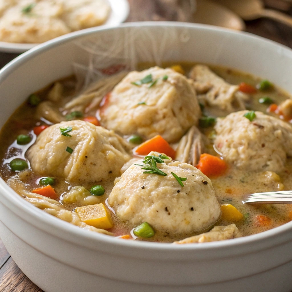 Crockpot Chicken & Dumplings
