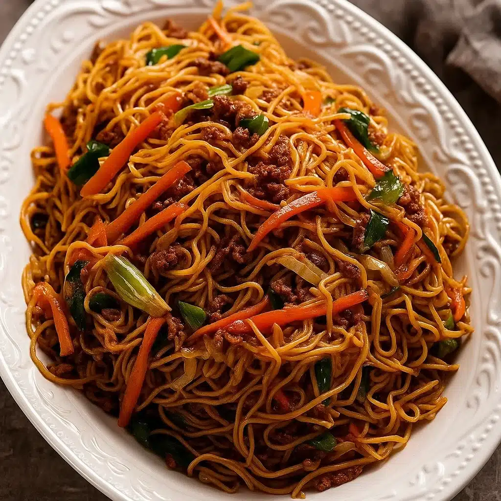 Ground Beef Chow Mein Recipe
