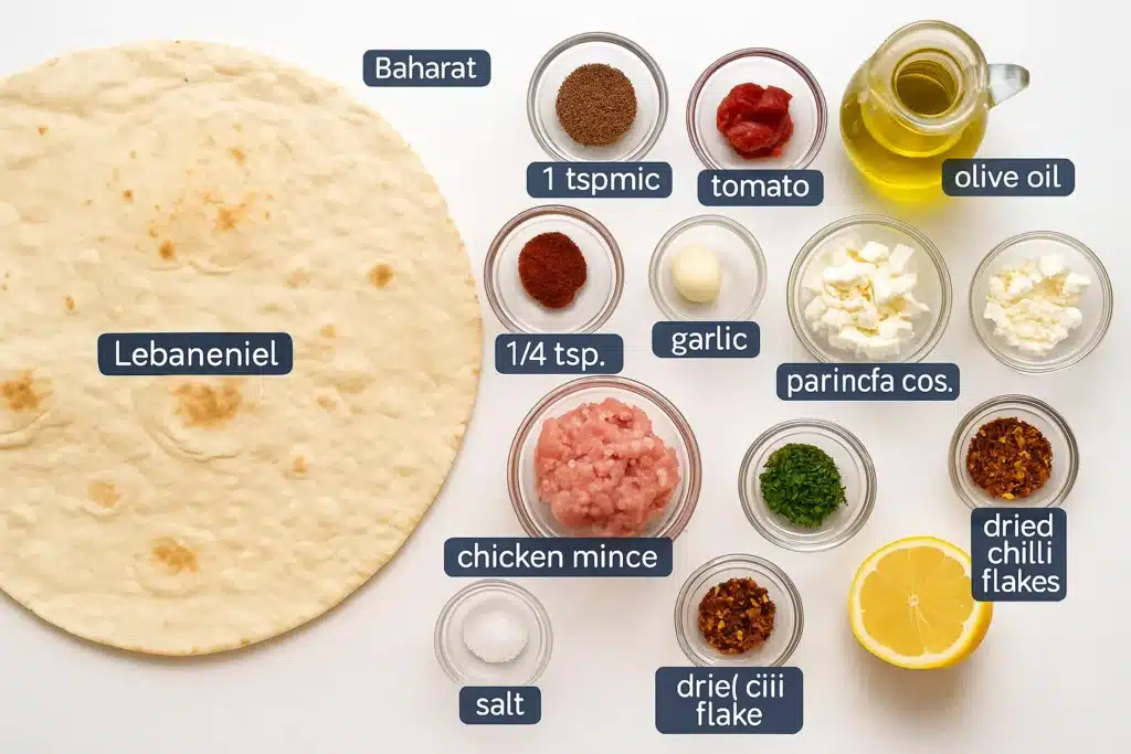 Lebanese pizza