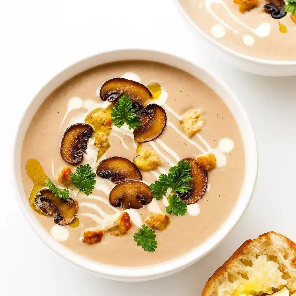 Creamy Mushroom Soup Recipe