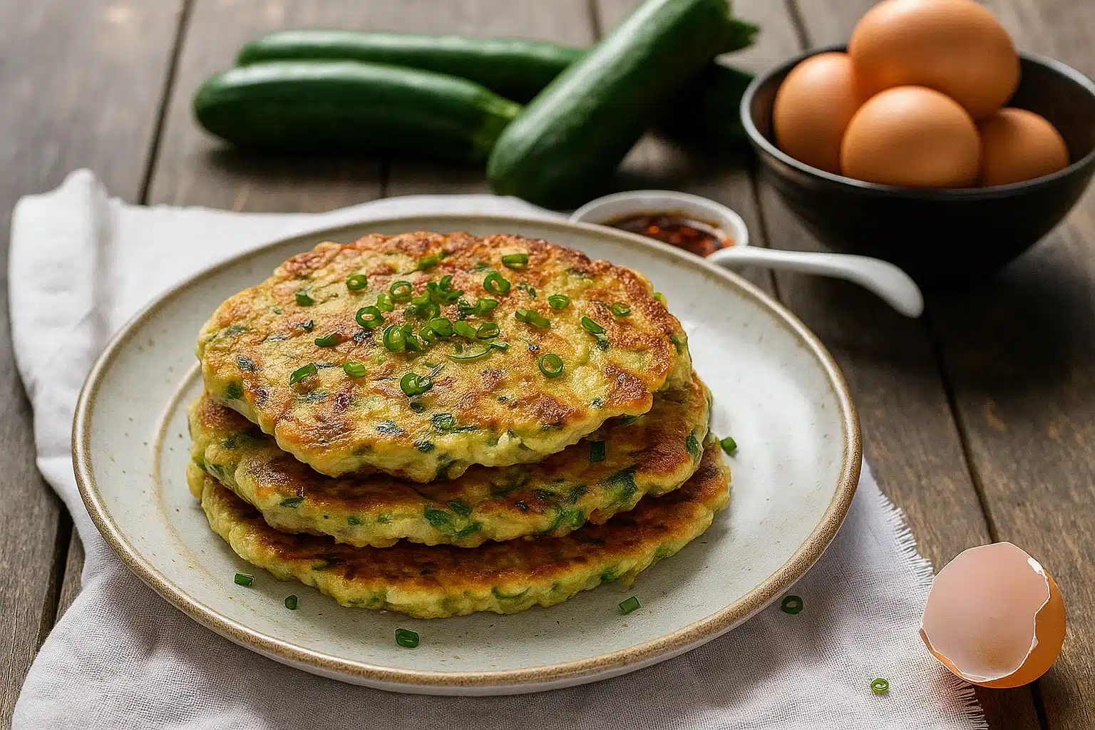 Chinese Zucchini Pancakes