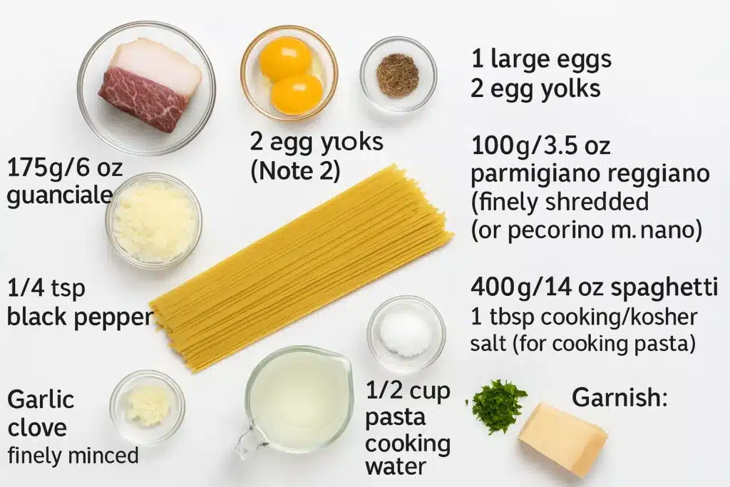Spaghetti carbonara