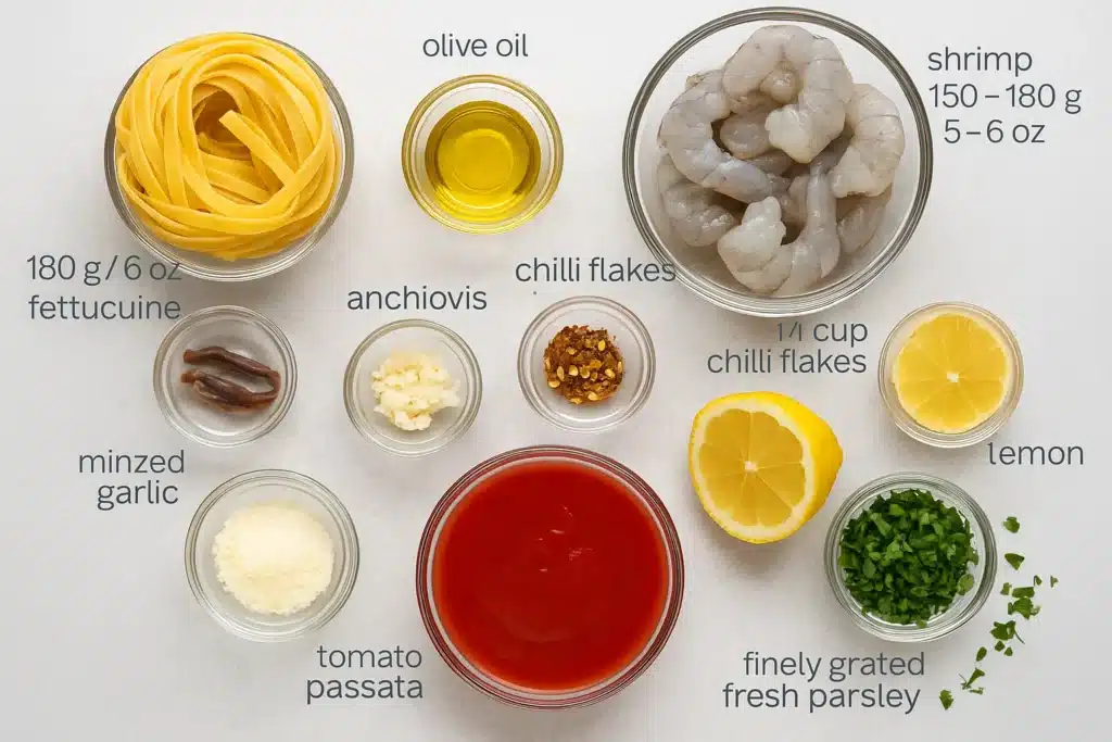 Chilli Prawn Pasta