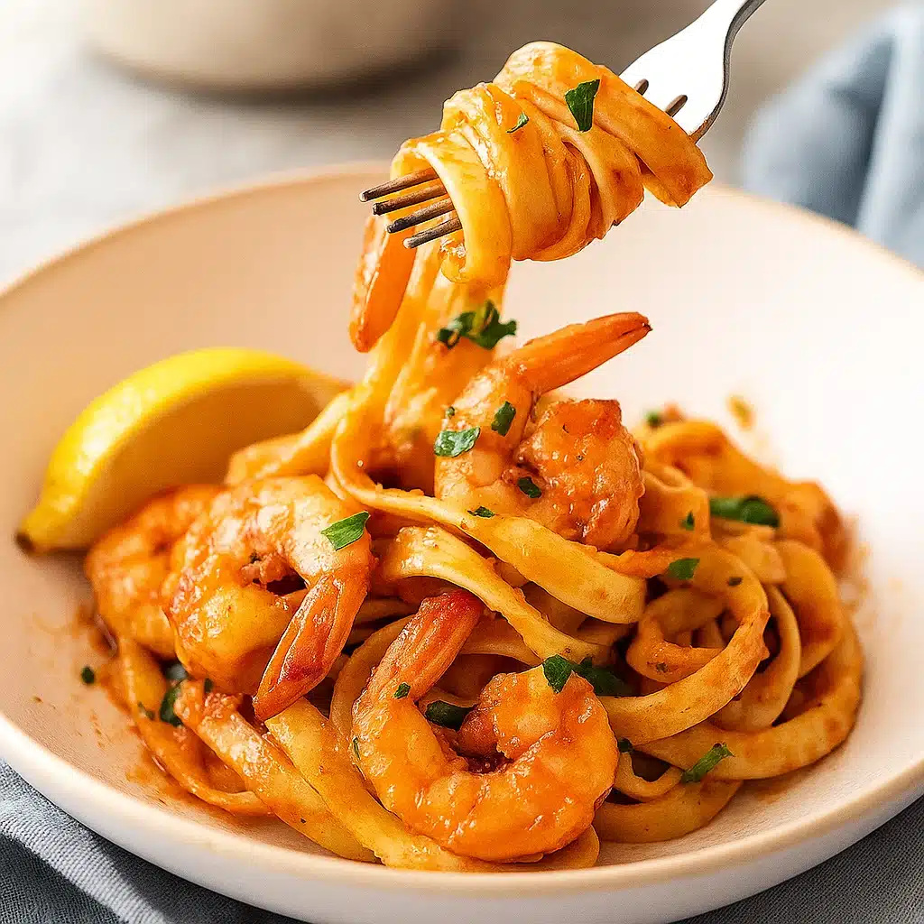 Chilli Prawn Pasta