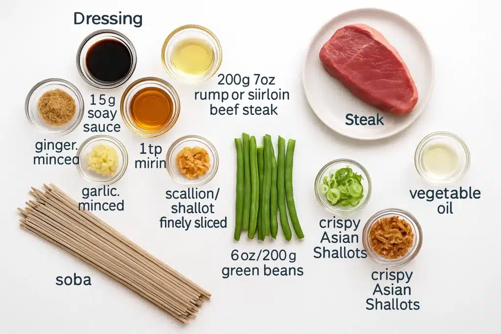 Beef Soba Noodles