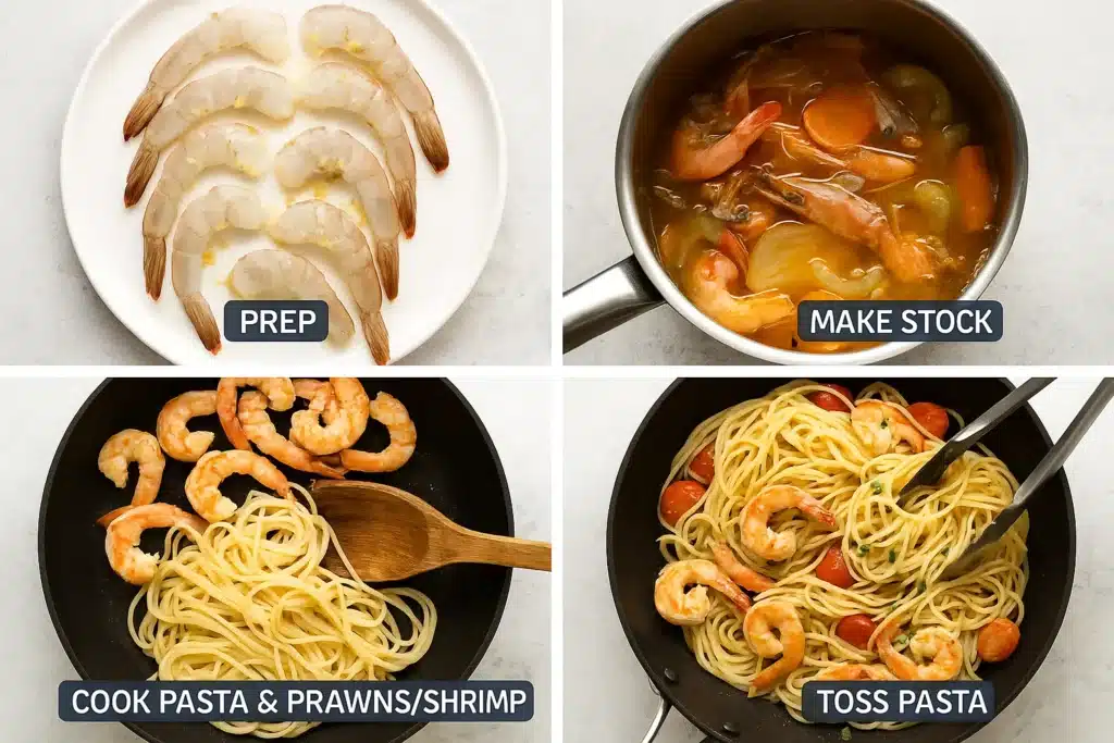 prawn pasta