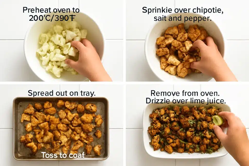 Roast cauliflower