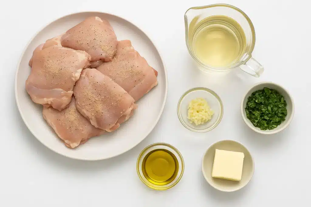 Garlic Chicken Thighs