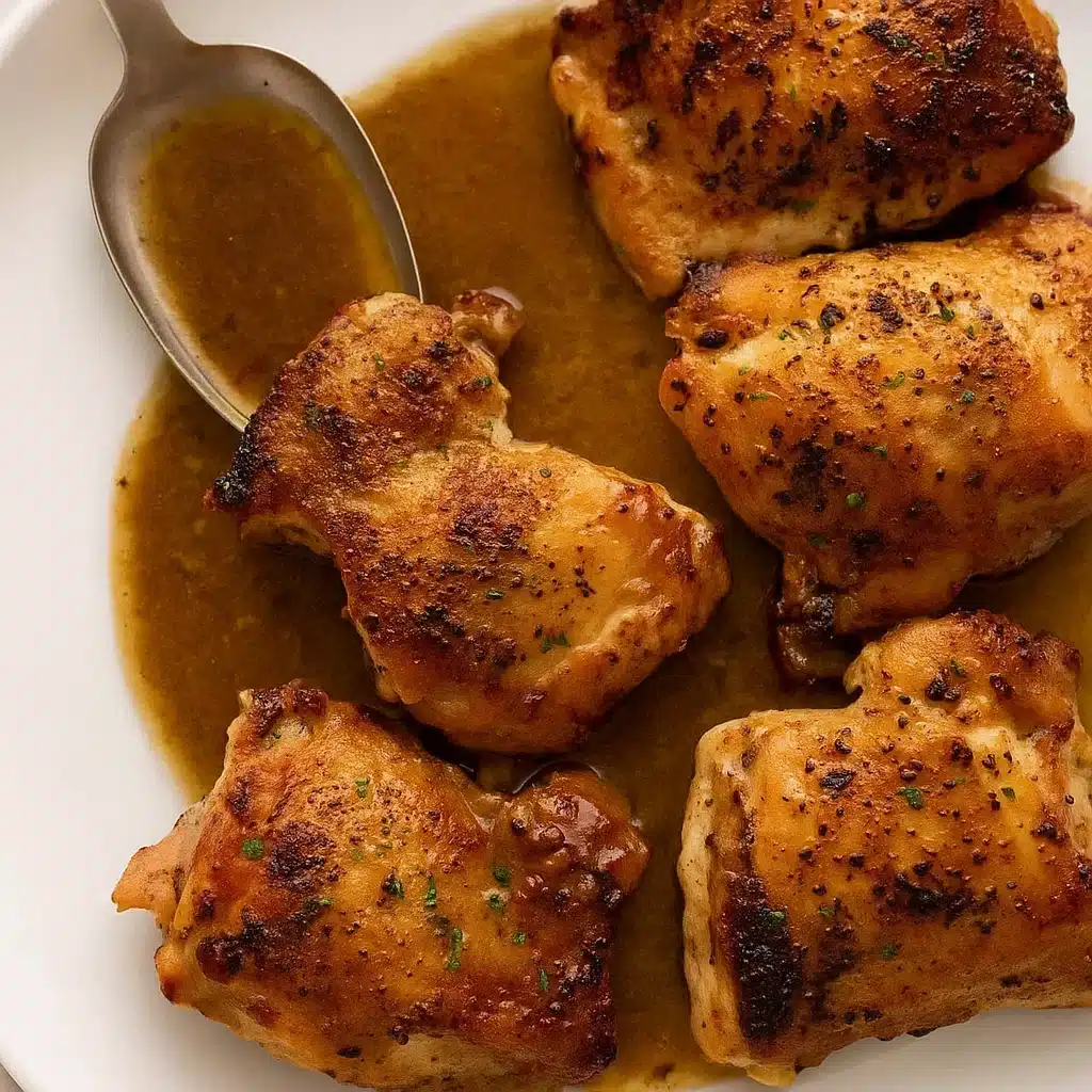 Garlic Chicken Thighs