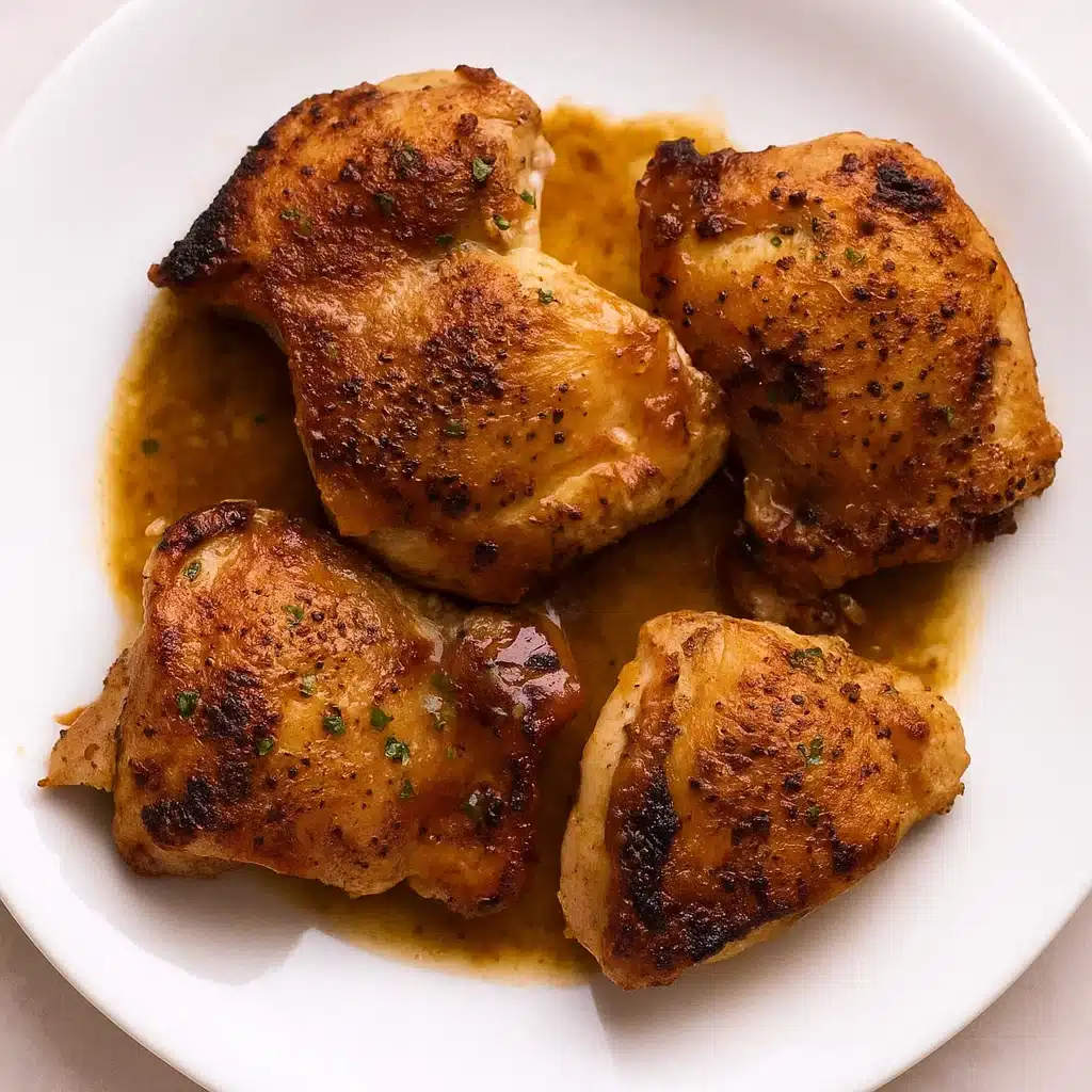 Garlic Chicken Thighs