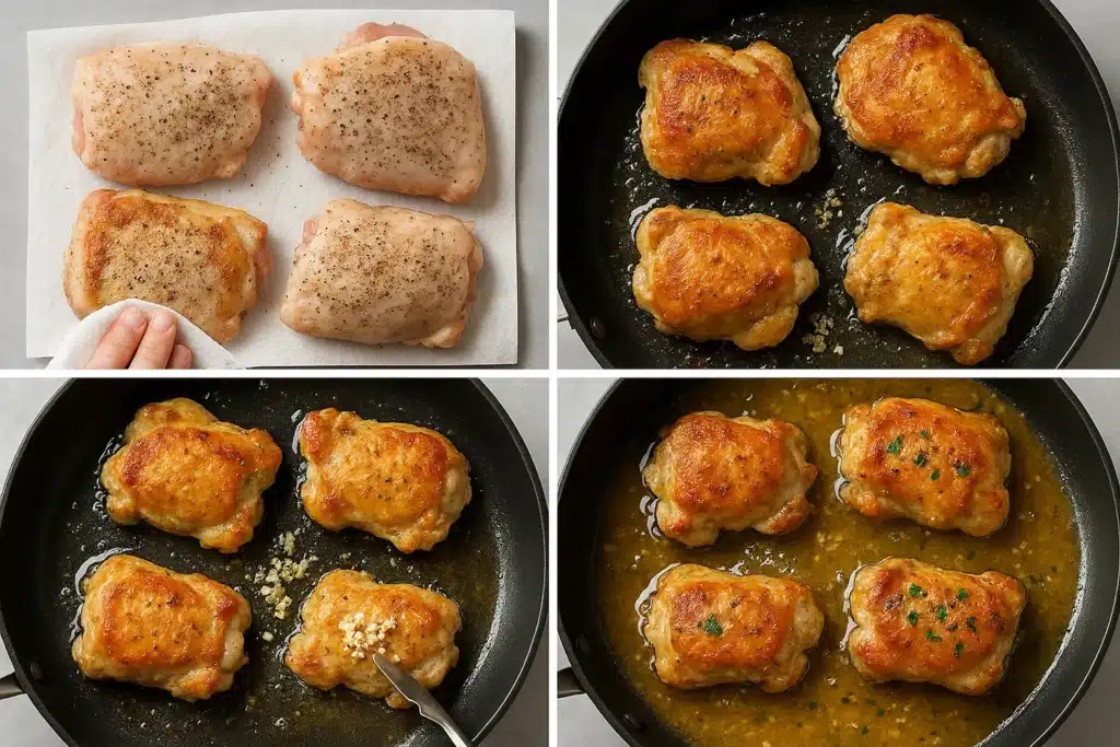 Garlic Chicken Thighs