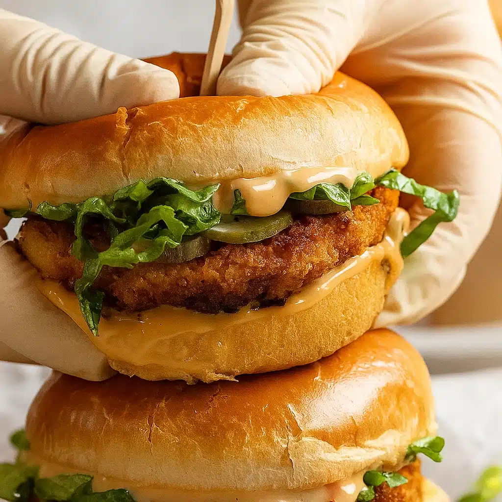 Crispy Prawn Burgers