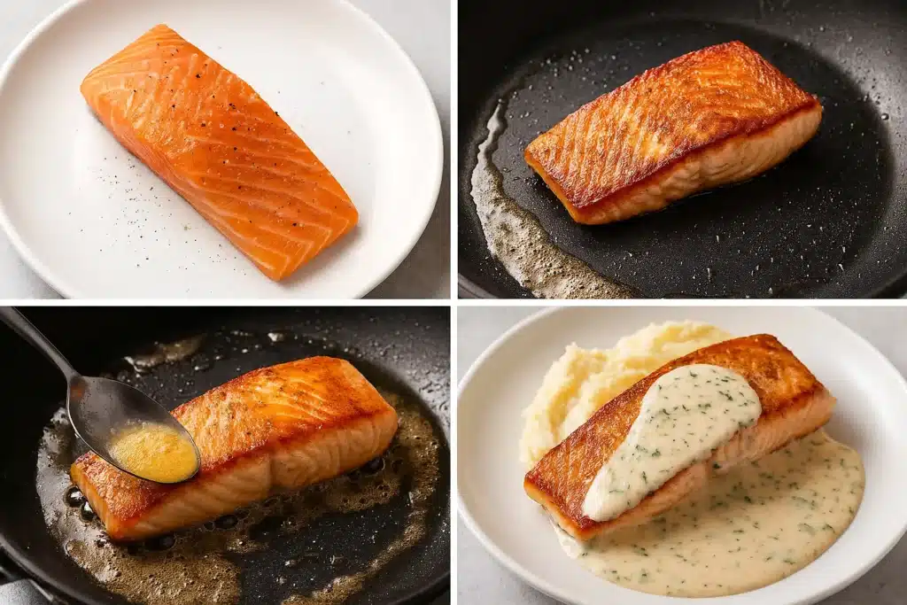 Salmon with Herb