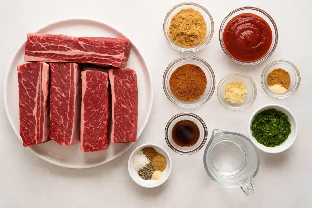 slow cooked beef ribs