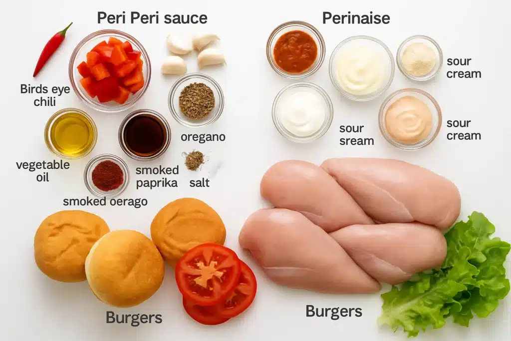 Peri Peri Chicken Burger