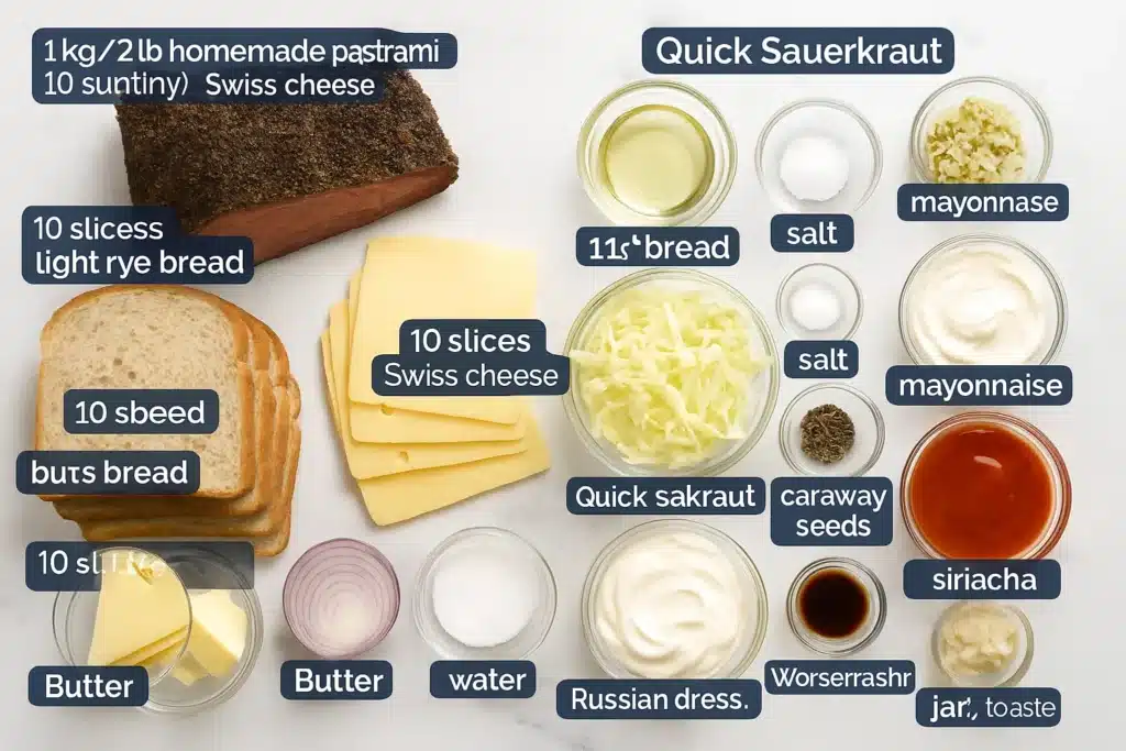 Reuben Sandwich recipe