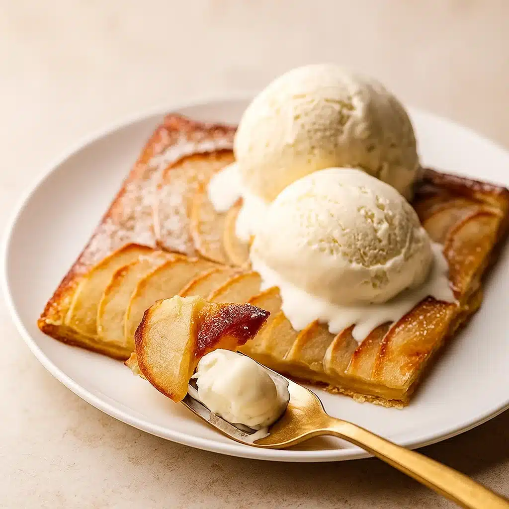 French apple tart