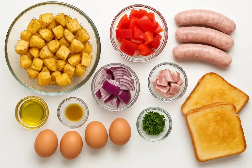 Baked Sausage Breakfast