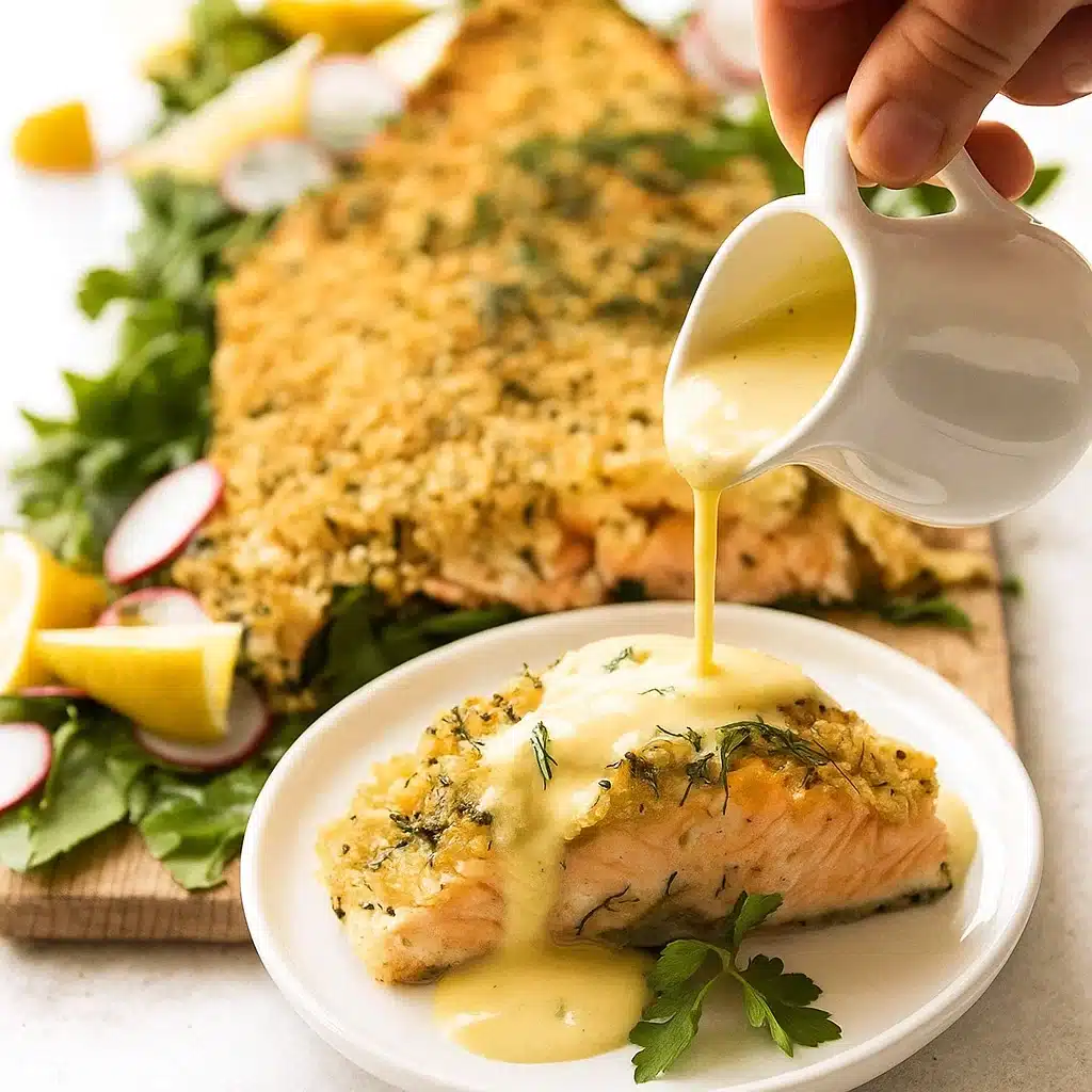 Baked Parmesan Crusted Salmon
