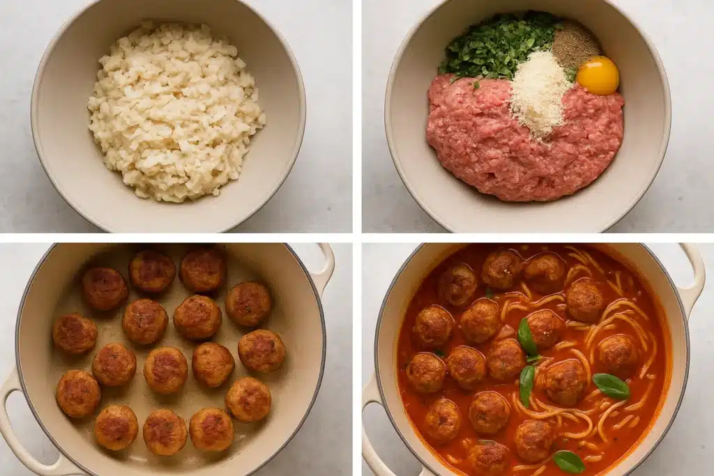 Italian Meatball Soup