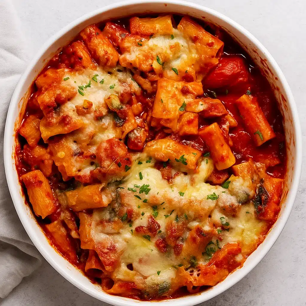 Chicken pasta bake
