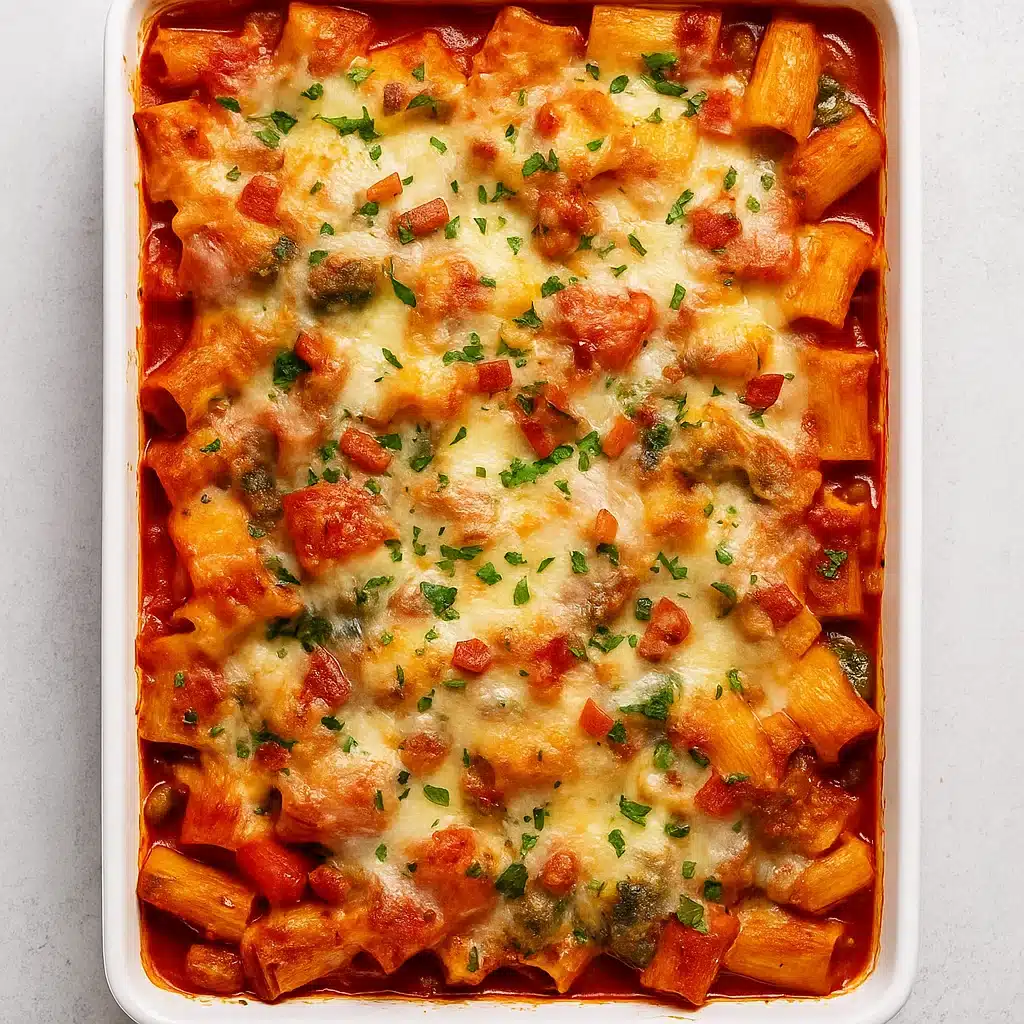 Chicken pasta bake
