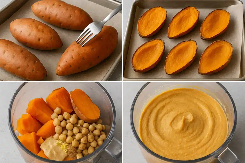 sweet potato hummus