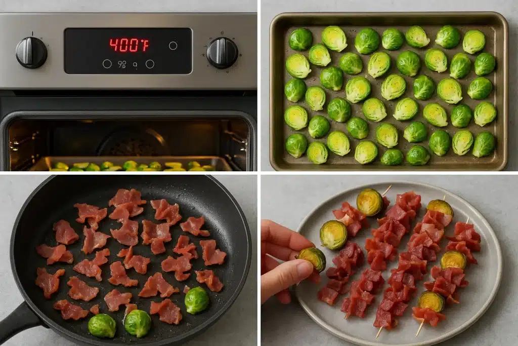 Roasted Brussels