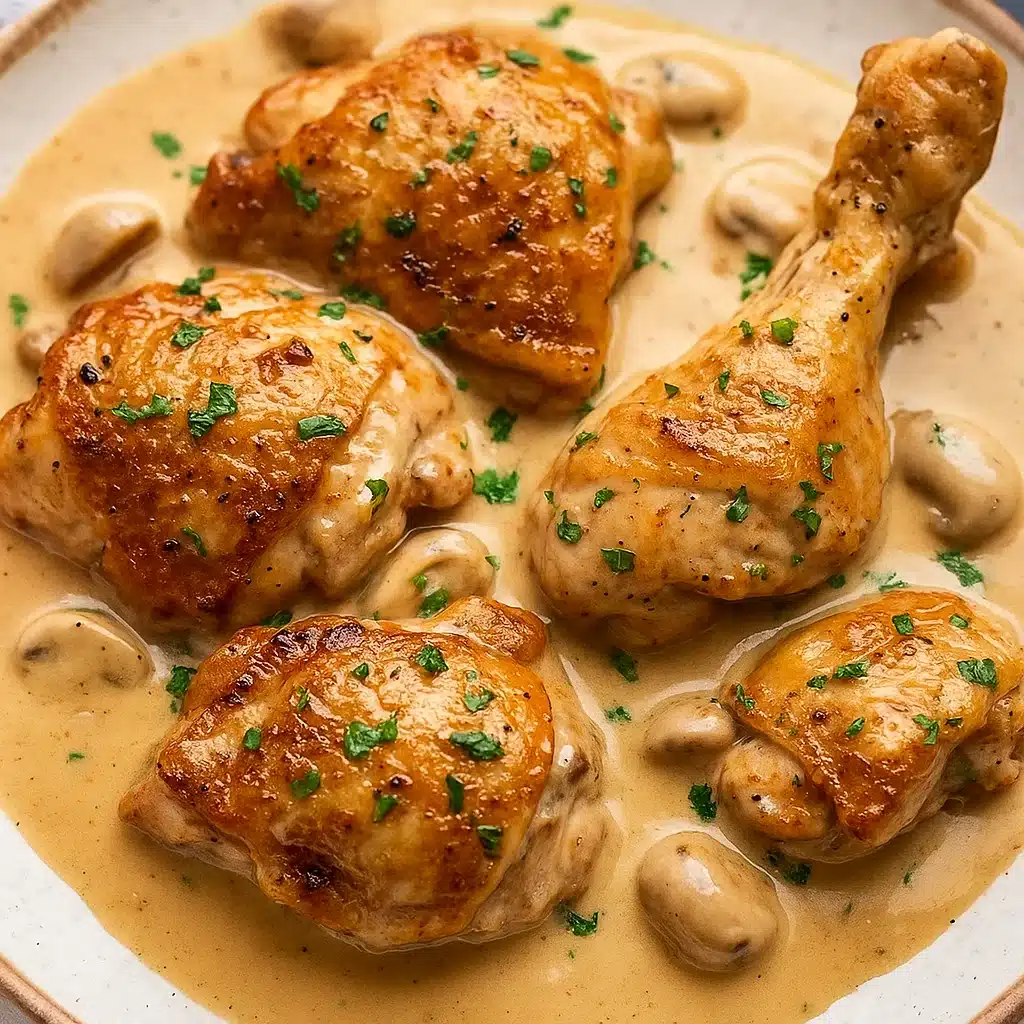 Chicken Fricassée