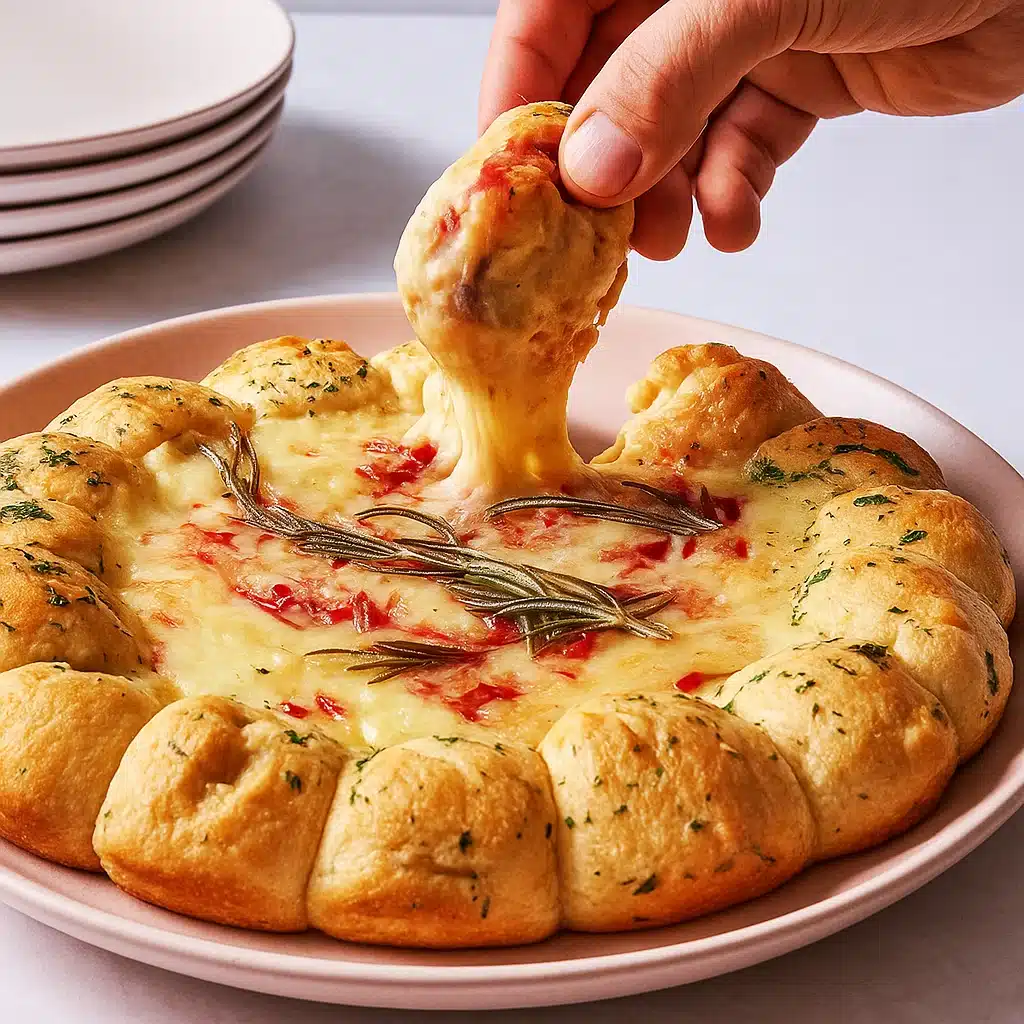 Cranberry Brie Biscuit Dip