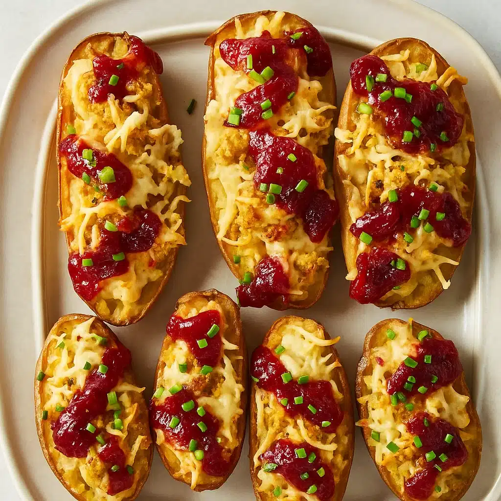 Thanksgiving Potato Skins
