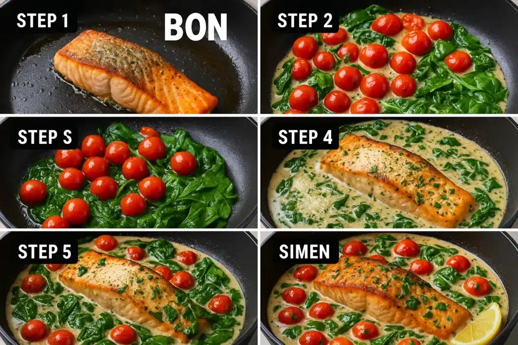 Tuscan Butter Salmon