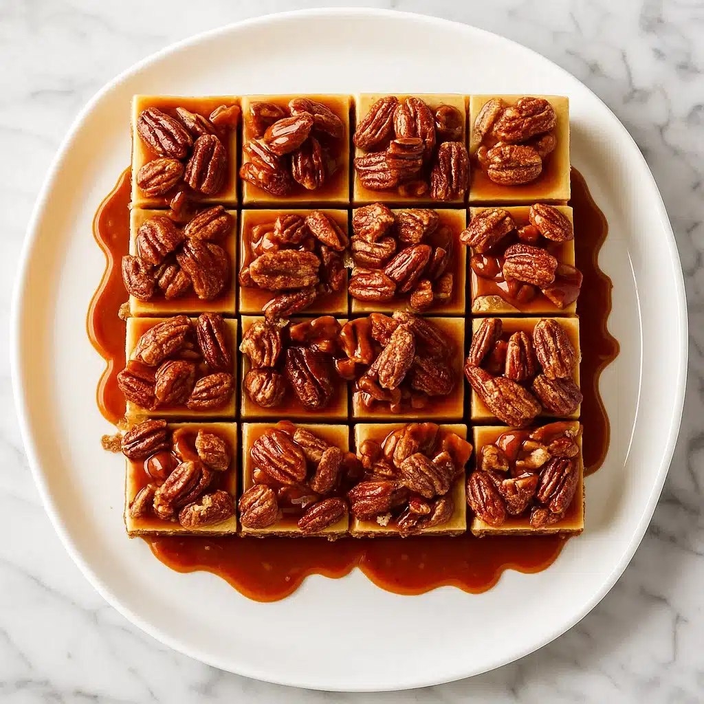 Pecan Pie Cheesecake Bars
