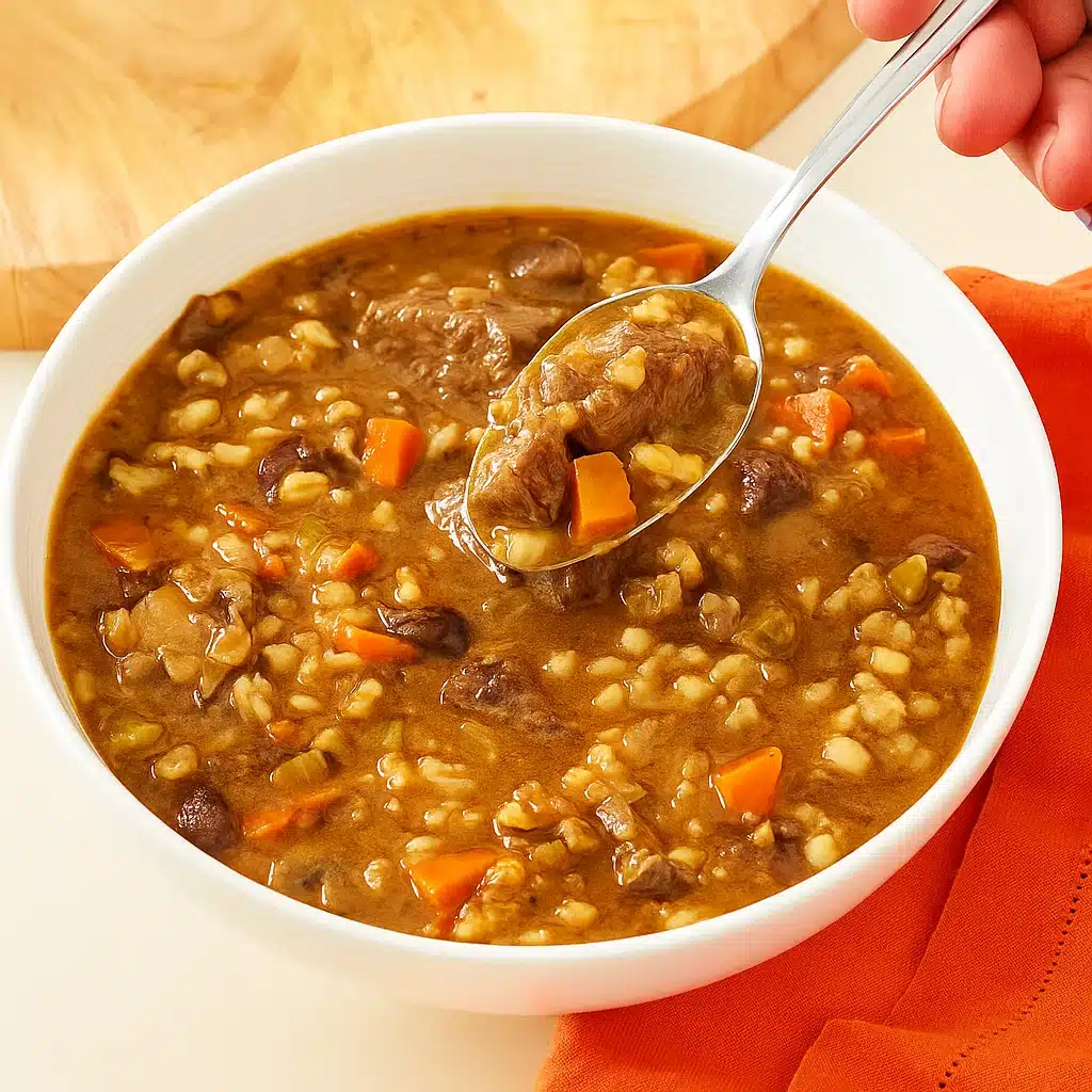 Beef & Barley Soup