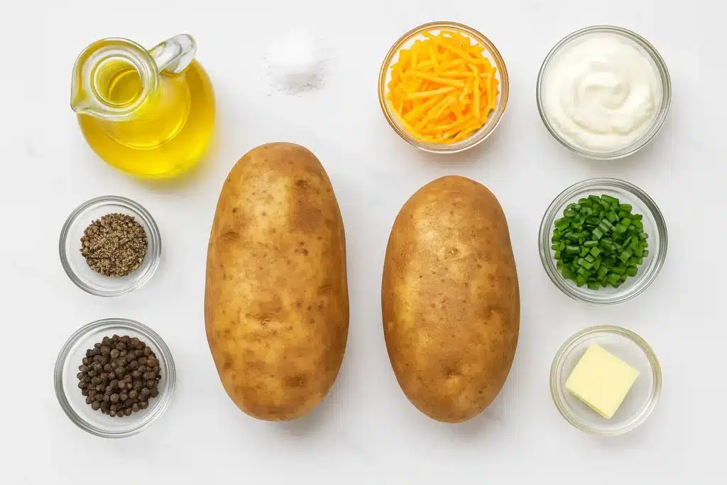 Air-Fryer Baked Potatoes