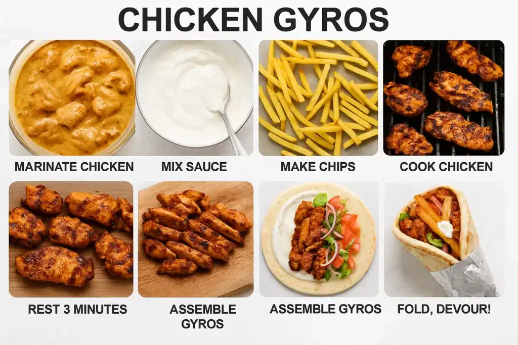 Famous Chicken Gyros