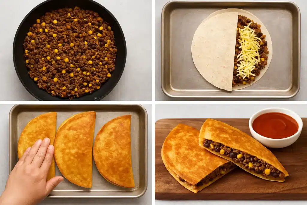 Baked Quesadillas