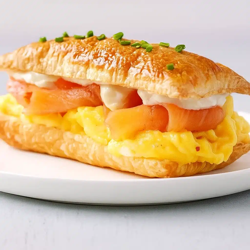 Salmon and Egg Breakfast