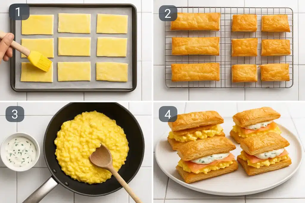 Salmon and Egg Breakfast