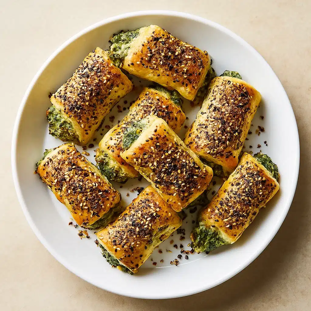 Spinach Dip Rolls