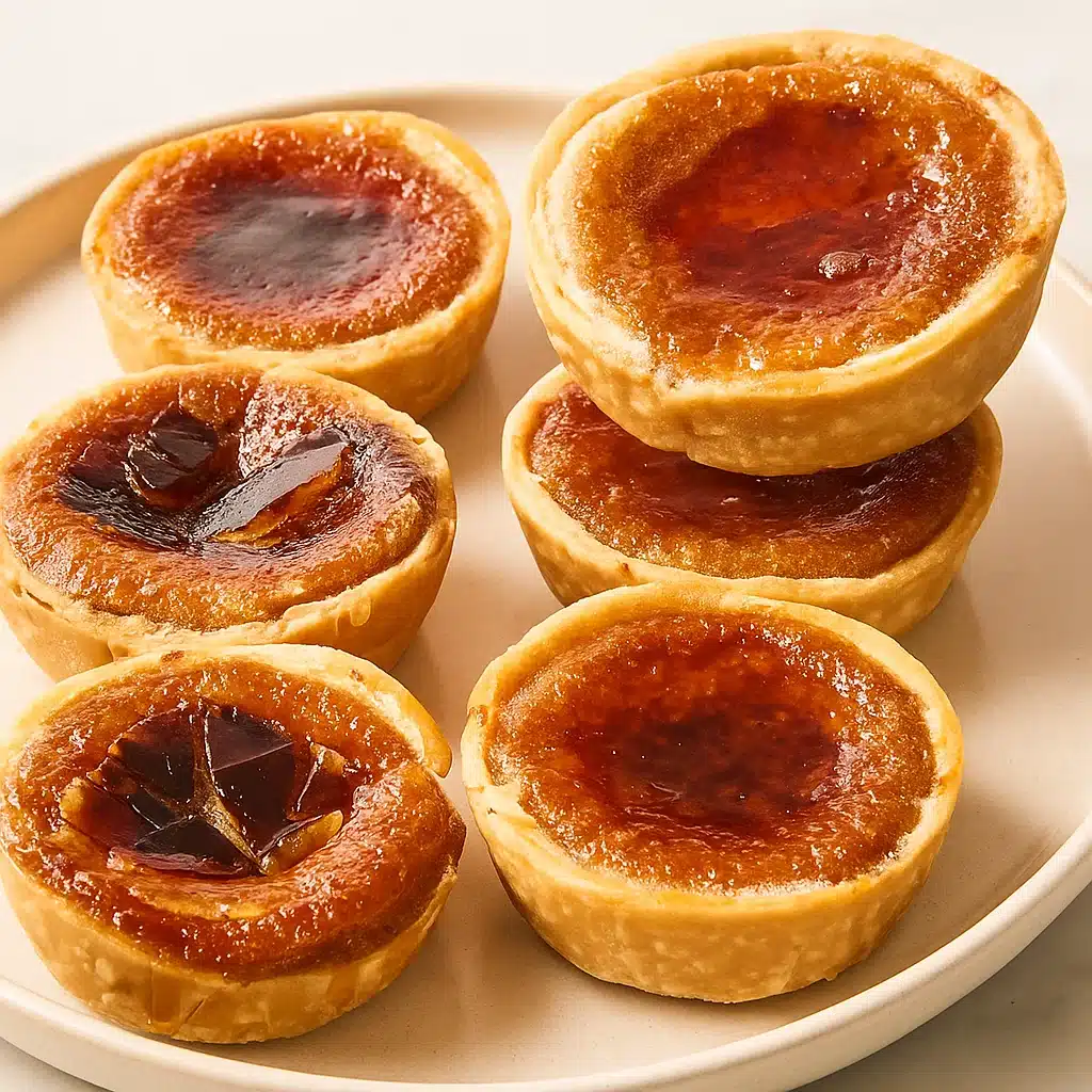 Mini Crème Brûlée Pumpkin Pies