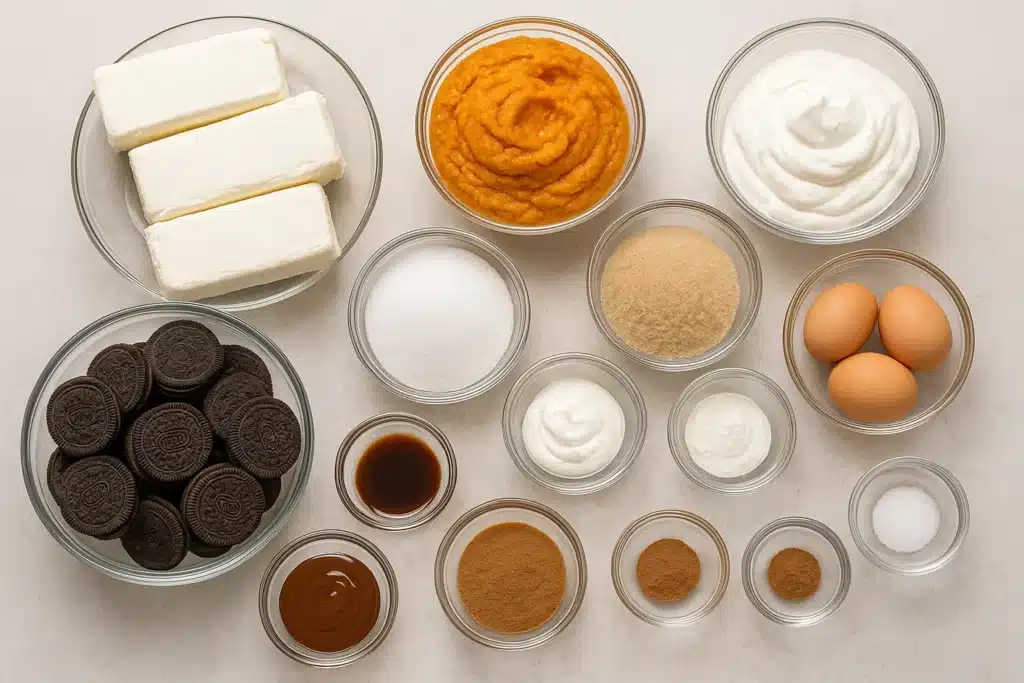 Chocolate Pumpkin Cheesecake