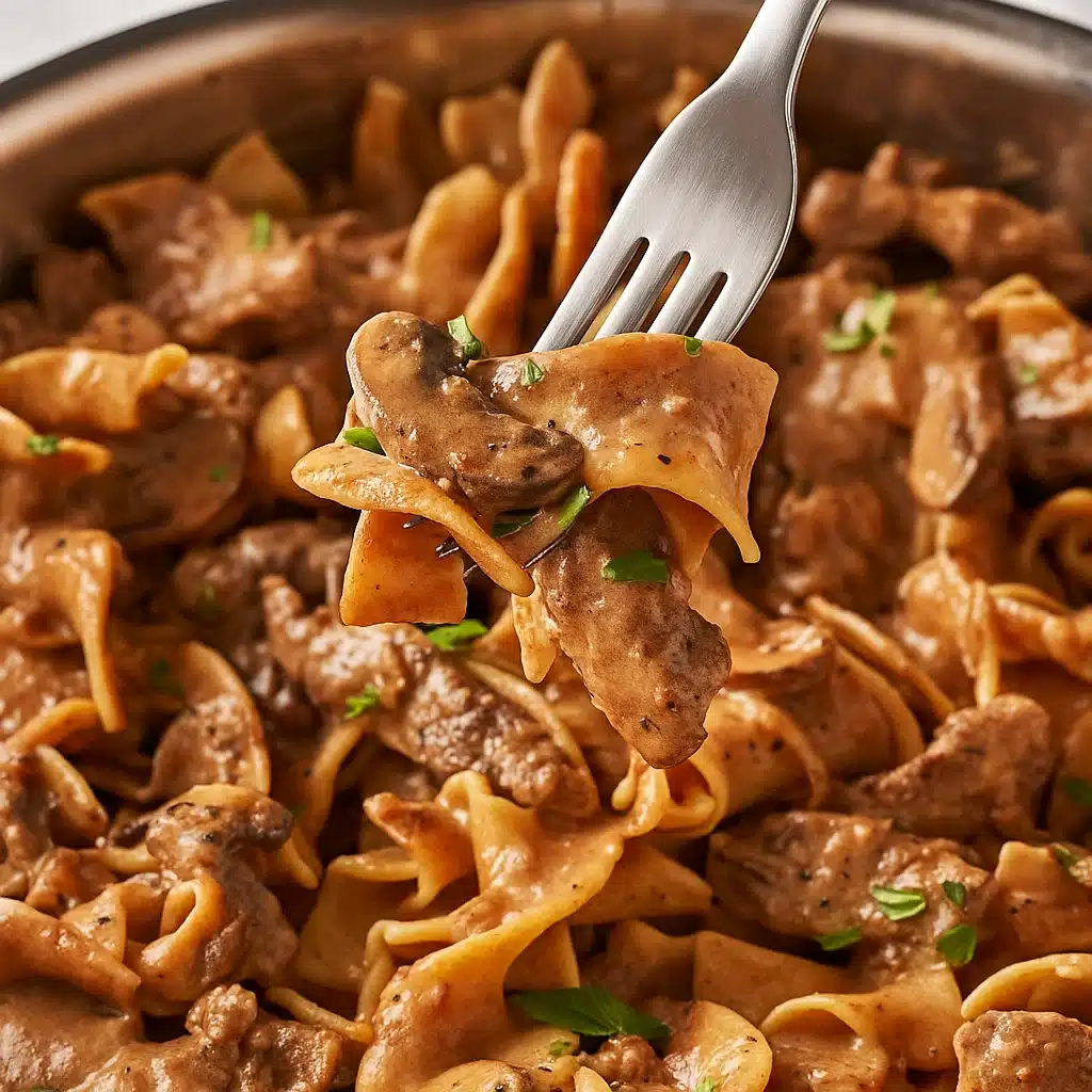Beef Stroganoff