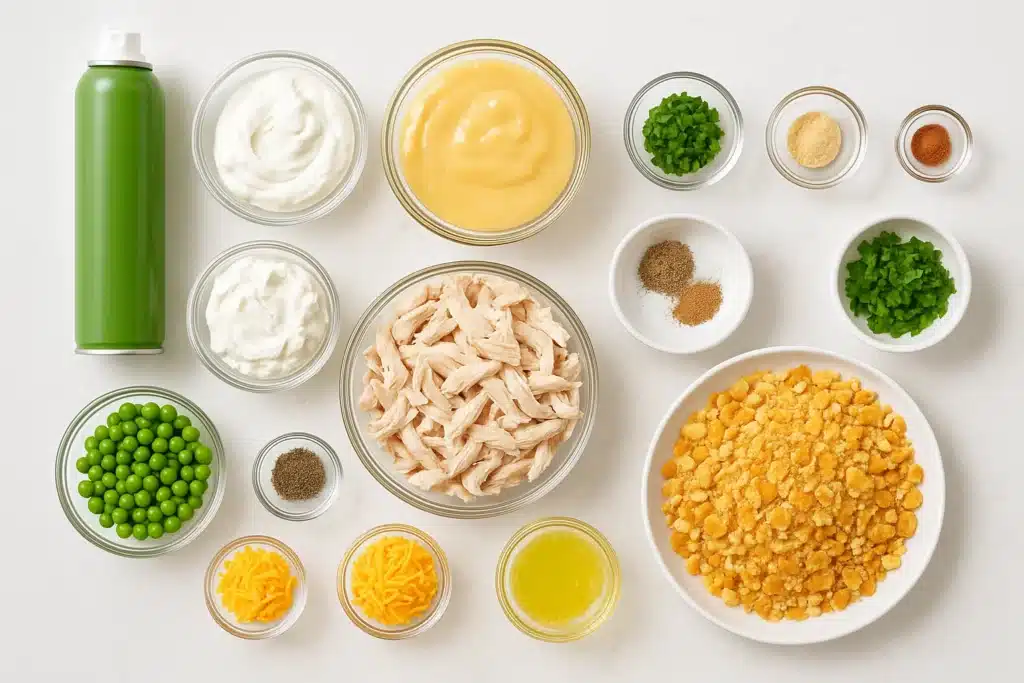 Ritz Cracker Chicken Casserole