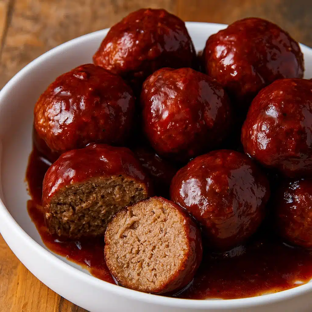 Slow-Cooker Grape Jelly Meatballs