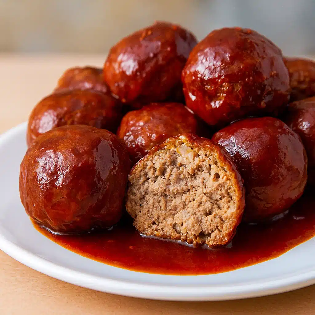 Slow-Cooker Grape Jelly Meatballs
