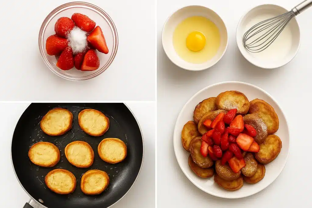 Mini Strawberry French Toast