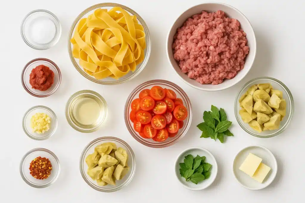 Quick Lamb Ragù With Artichokes