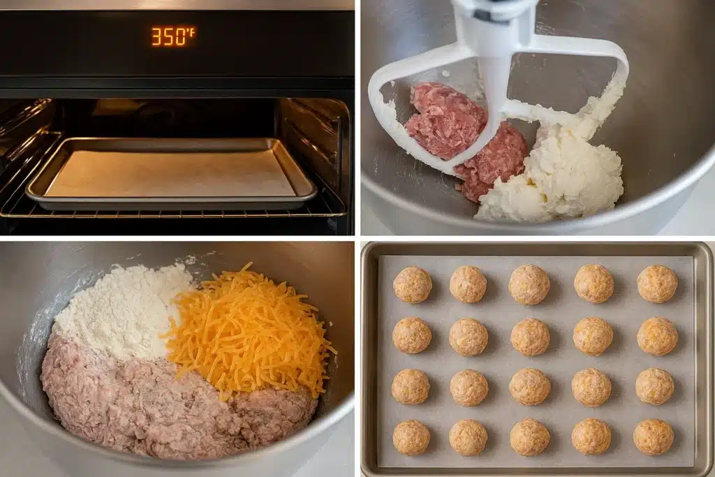 Cheese Sausage Balls