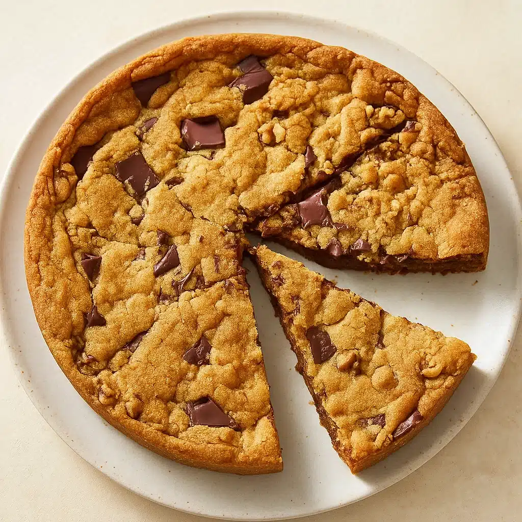 Skillet Chocolate Chip Cookie